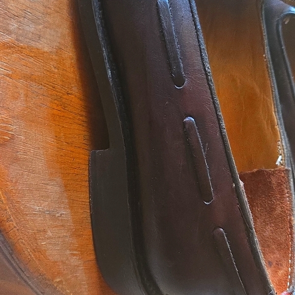 Polo Ralph Lauren Italian Maestra Brown Calfskin Tassel Loafers - Picture 2 of 5